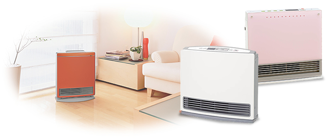 ガスファンヒーター